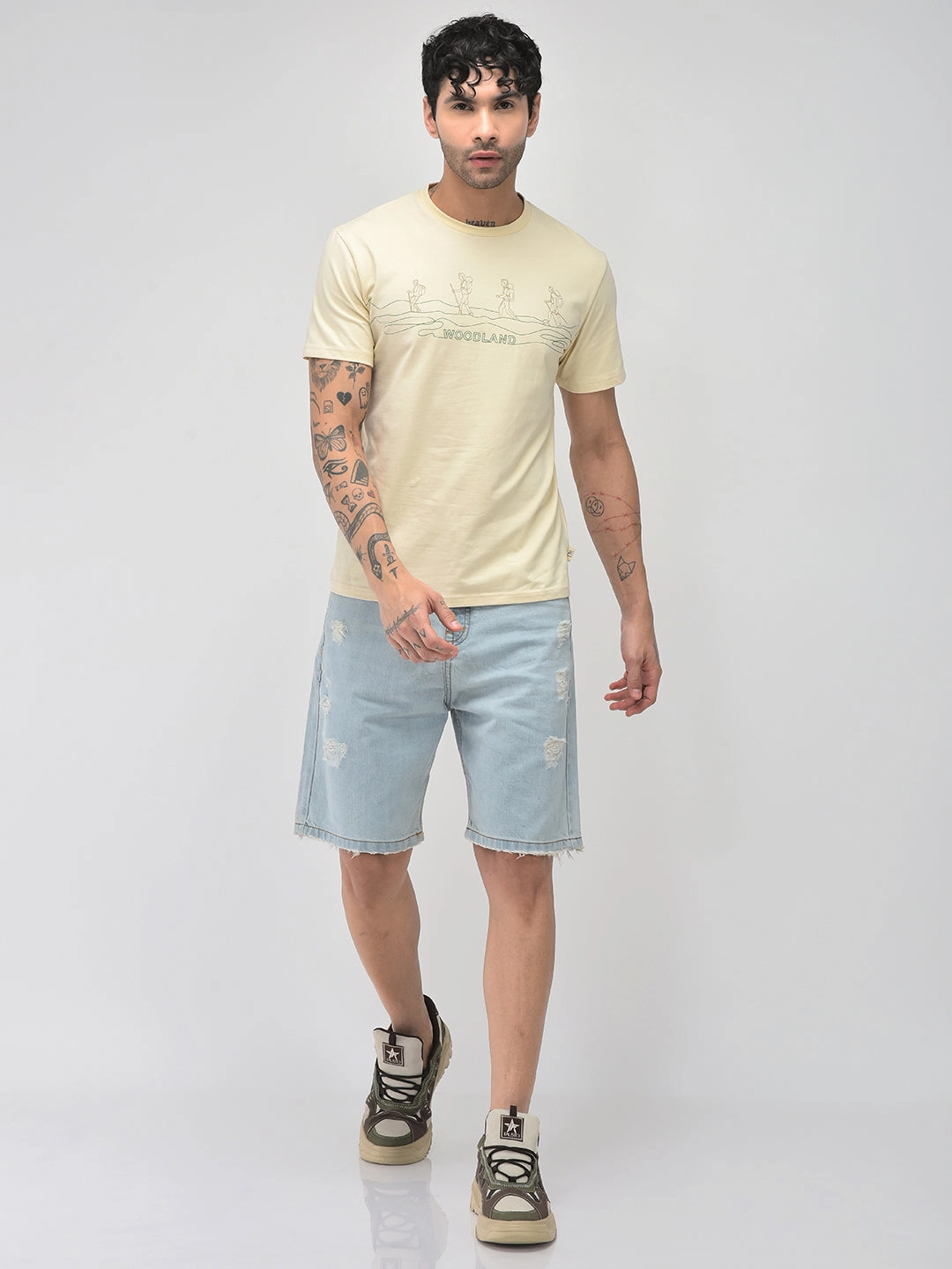 Sneakers Size 3 Men Olive Retro Design Colorblocked Athletic-Inspired Casual Chunky Sneaker | Mid-Top Streetwear Shoes With Rugged Sole