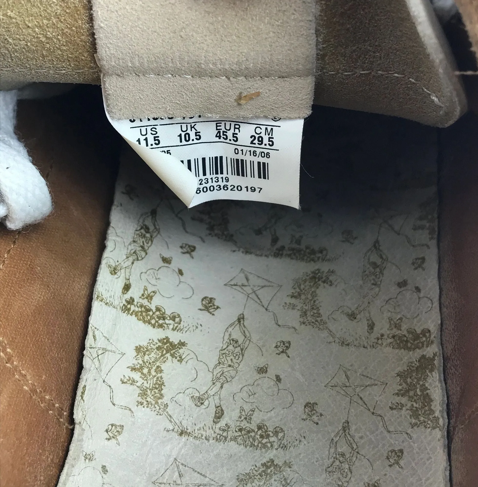 Classic Pe Sneakers Nike Dunk 2005 NL Low Leather Size 11.5