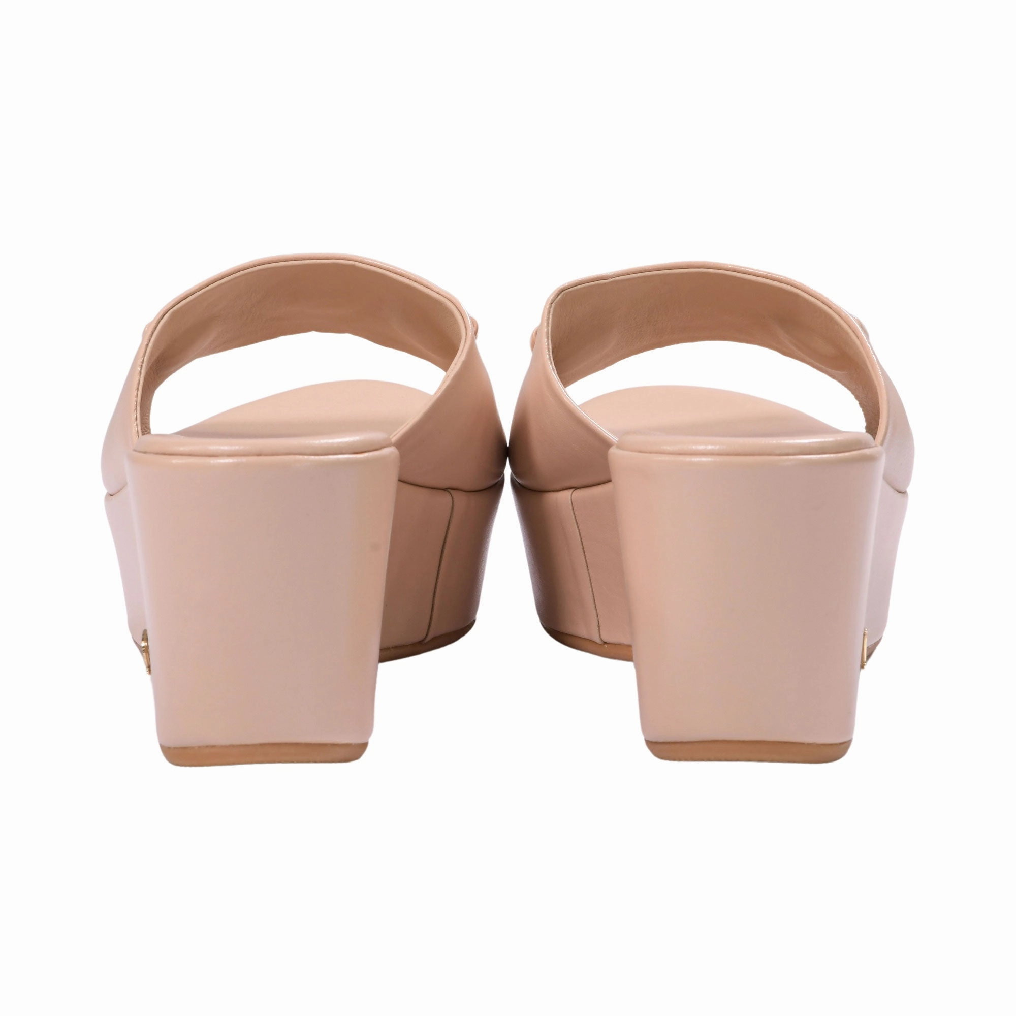 Cork Wedge Platform Sandals Pasquini Women's Wedge Sandal with Crystal Accessory