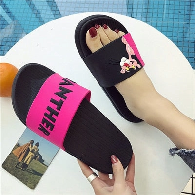 Summer slippers women shoes Badslippers Indoor slippers Flip Flops bathroom winter home slippers shoes woman Zapatillas de mujer Cars Slippers