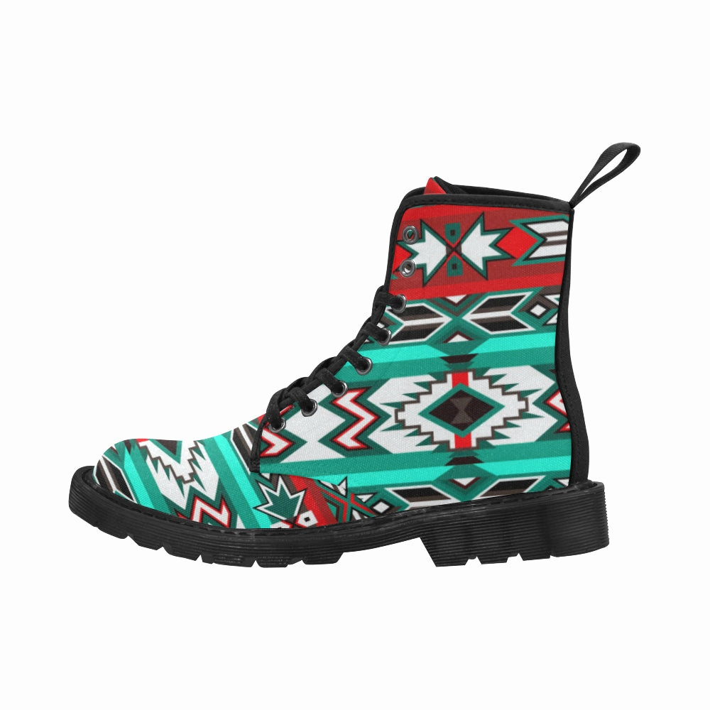 Ruby Studded Boots We101 Southwest Journey Boots for Women (Black)