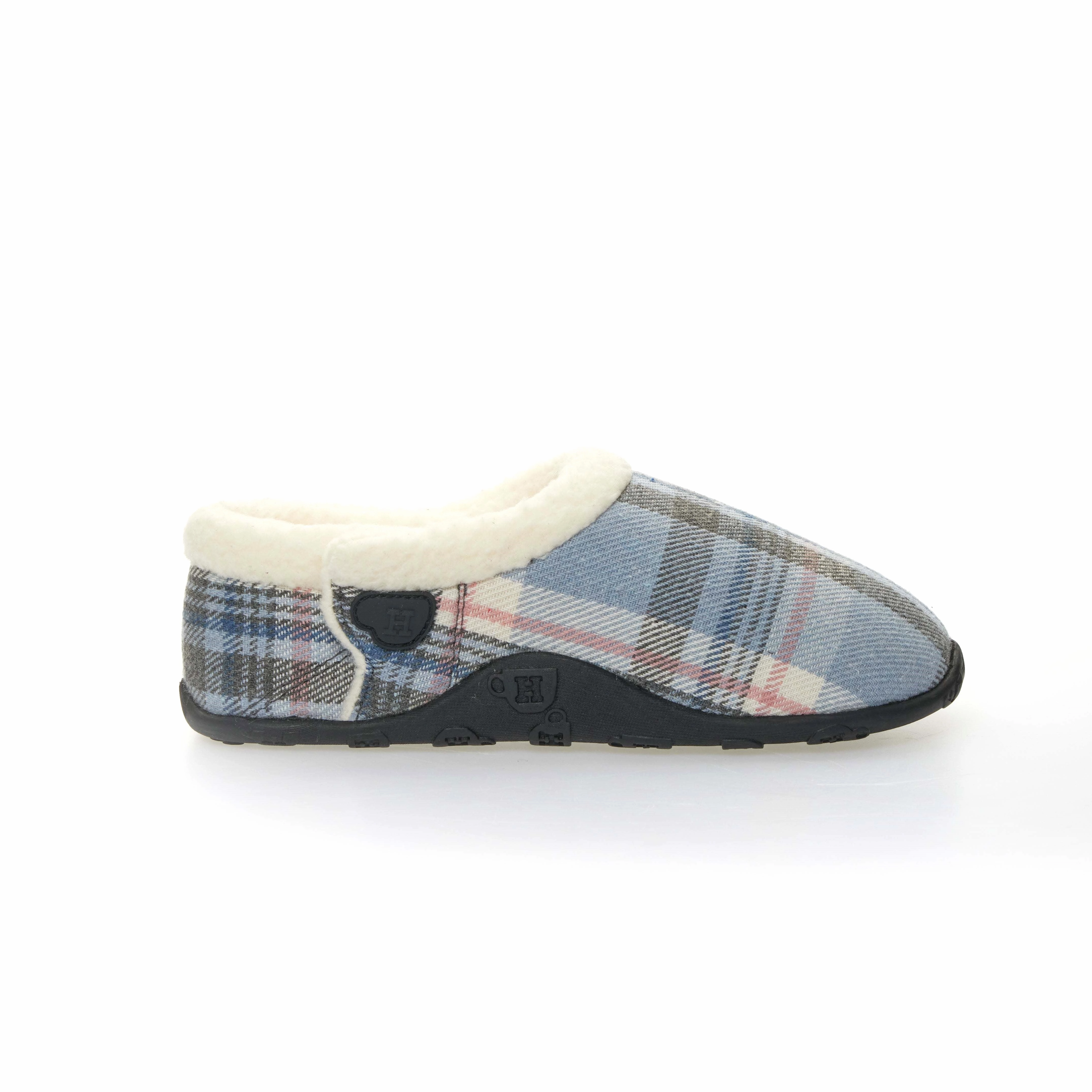 Outdoor Waterproof Slippers Maddie - Lavender Grey Check Women's Slippers