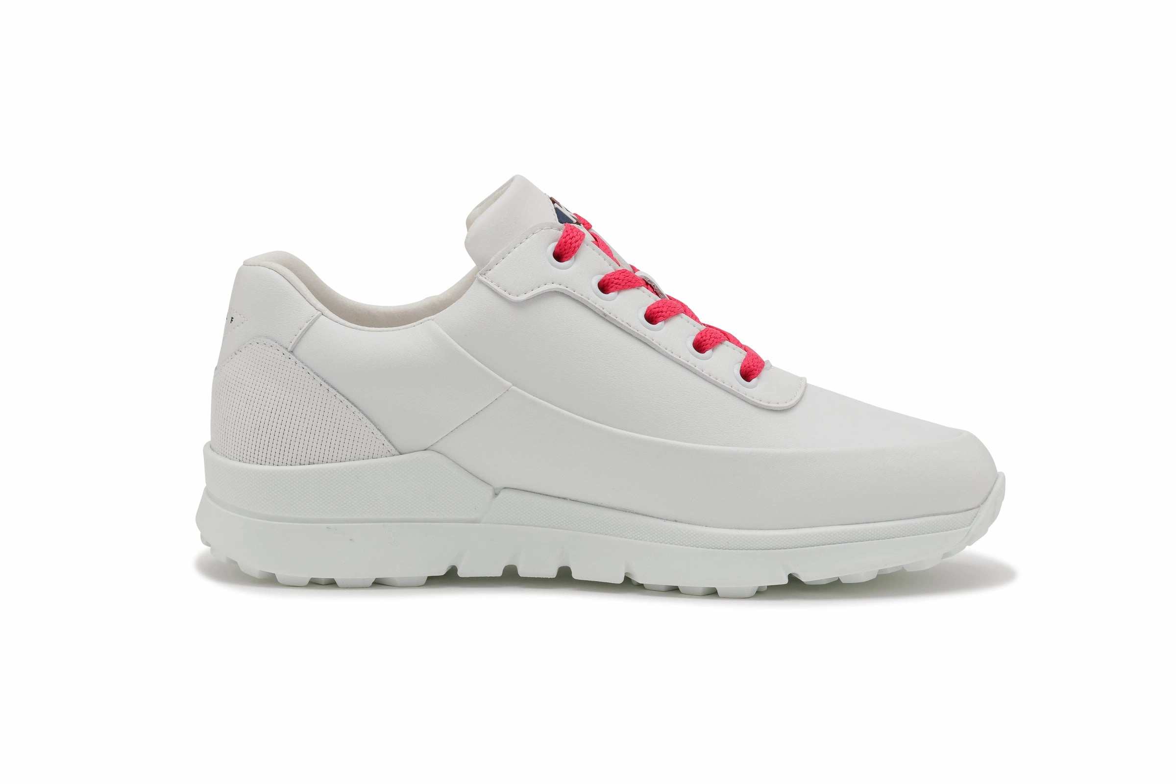 Spiked Golf Shoes Vs Spikeless Master Lady 03   AllWhite|Pink   Women's Golf Shoes ML003 96