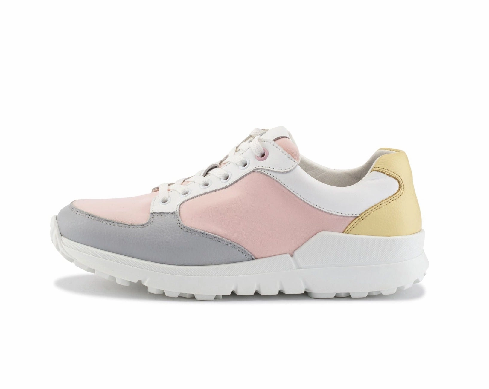 Master Lady 04 - Rose|White|Grey|Yellow   Women's Golf Shoes ML004 02 Spikeless Golf Shoe  Golf