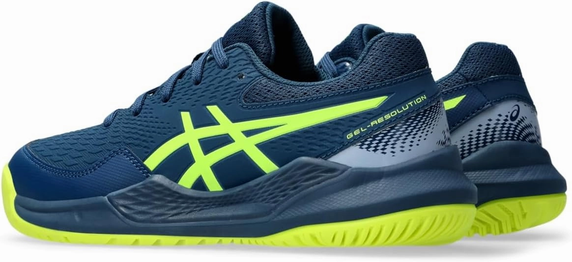 ASICS Kid's Gel-Resolution 9 Grade School Tennis Shoes Asics Gel Dedicate 7 Tennis Shoe