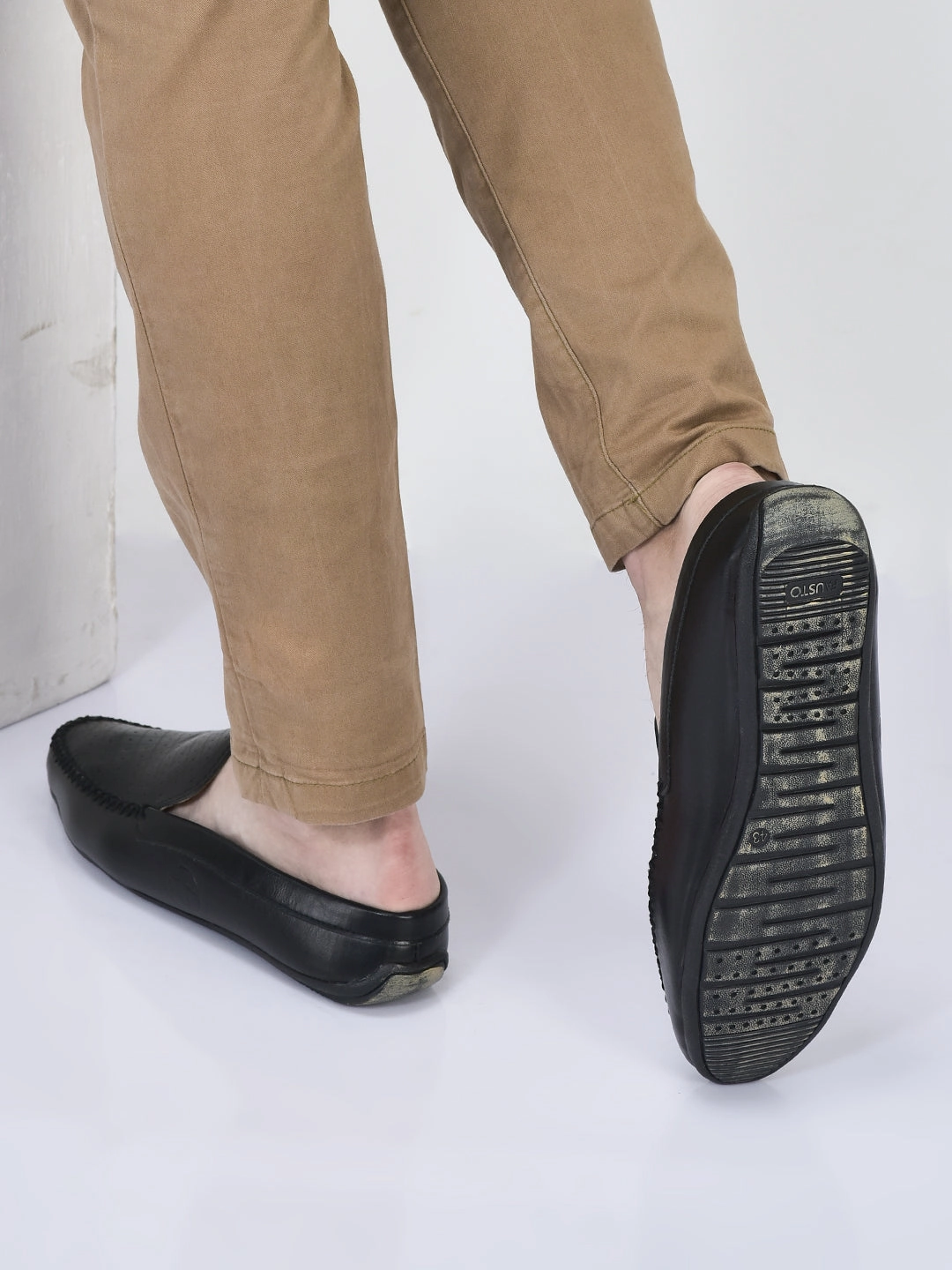 Nike Air Huarache Run Ultra Casual Shoes Men Black Driving Outdoor Tassel Loafer and Moccasin Shoes