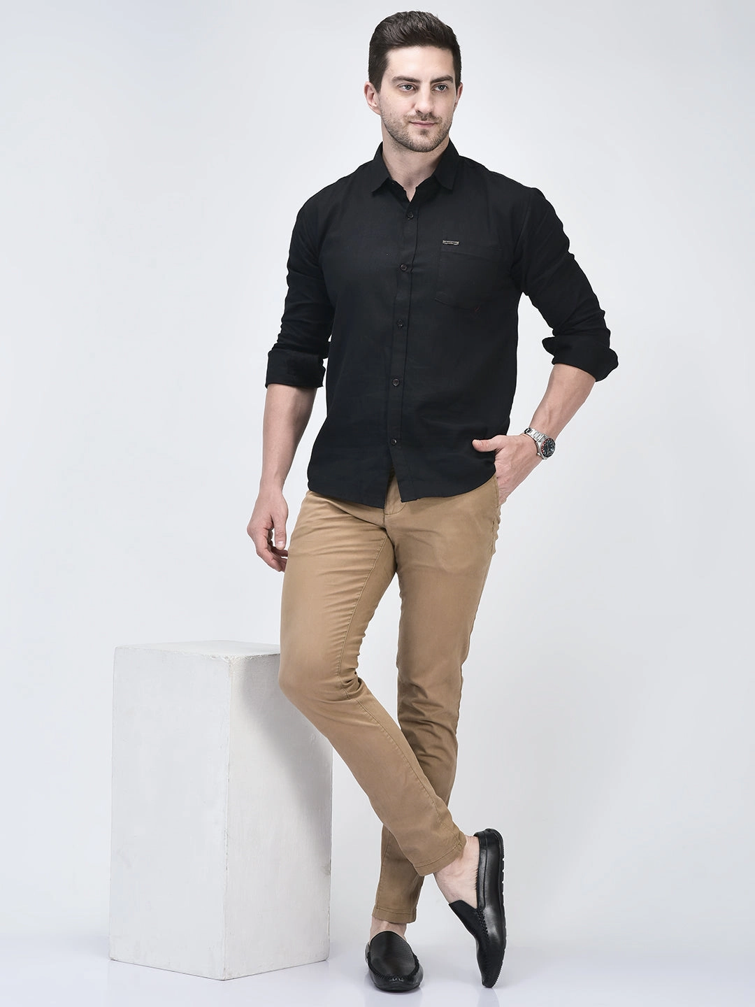 Men Black Driving Outdoor Tassel Loafer and Moccasin Shoes Walter Hagen Casual Golf Shoes