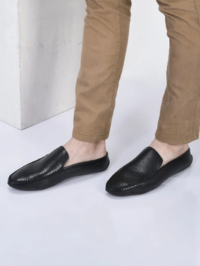 Men Black Driving Outdoor Tassel Loafer and Moccasin Shoes Shoes For Casual Hiking