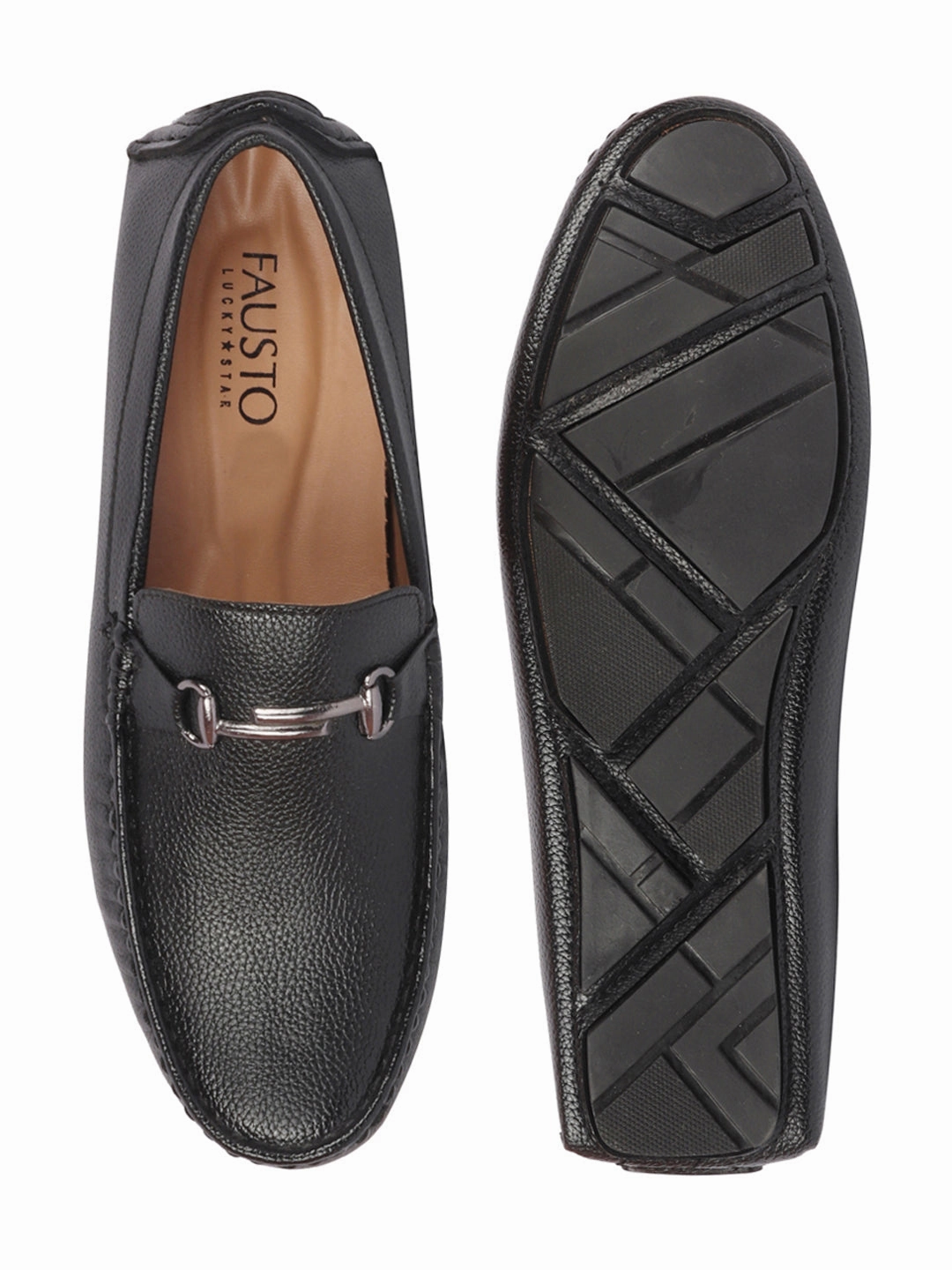 Best Casual Shoes For Supination Men Black Hand Stitched Horsebit Buckle Loafer and Moccasin Driving Shoes