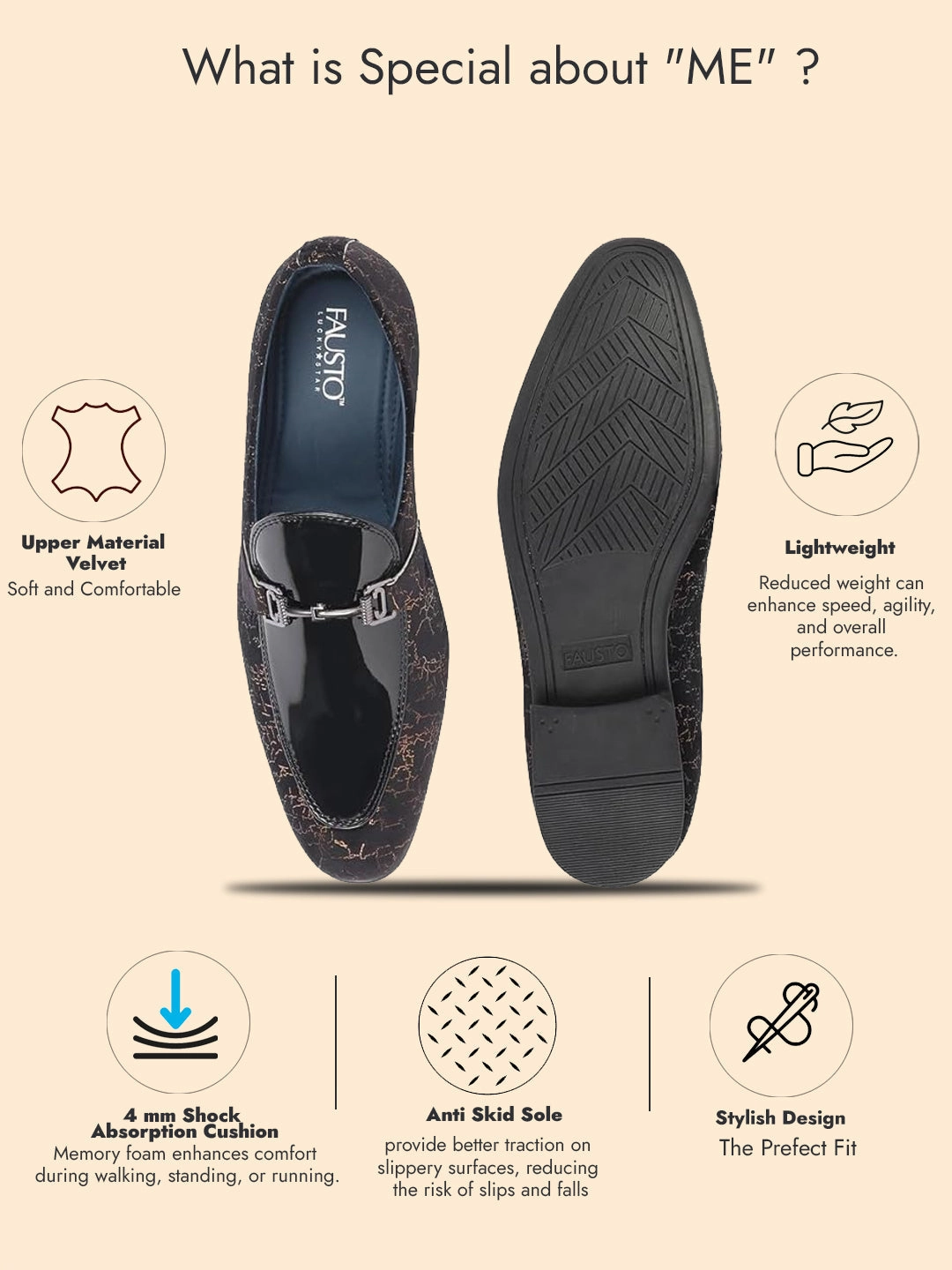 Men Black Party Formal Velvet Horsebit Buckle Slip On Loafer Shoes Hiking Boots Tan