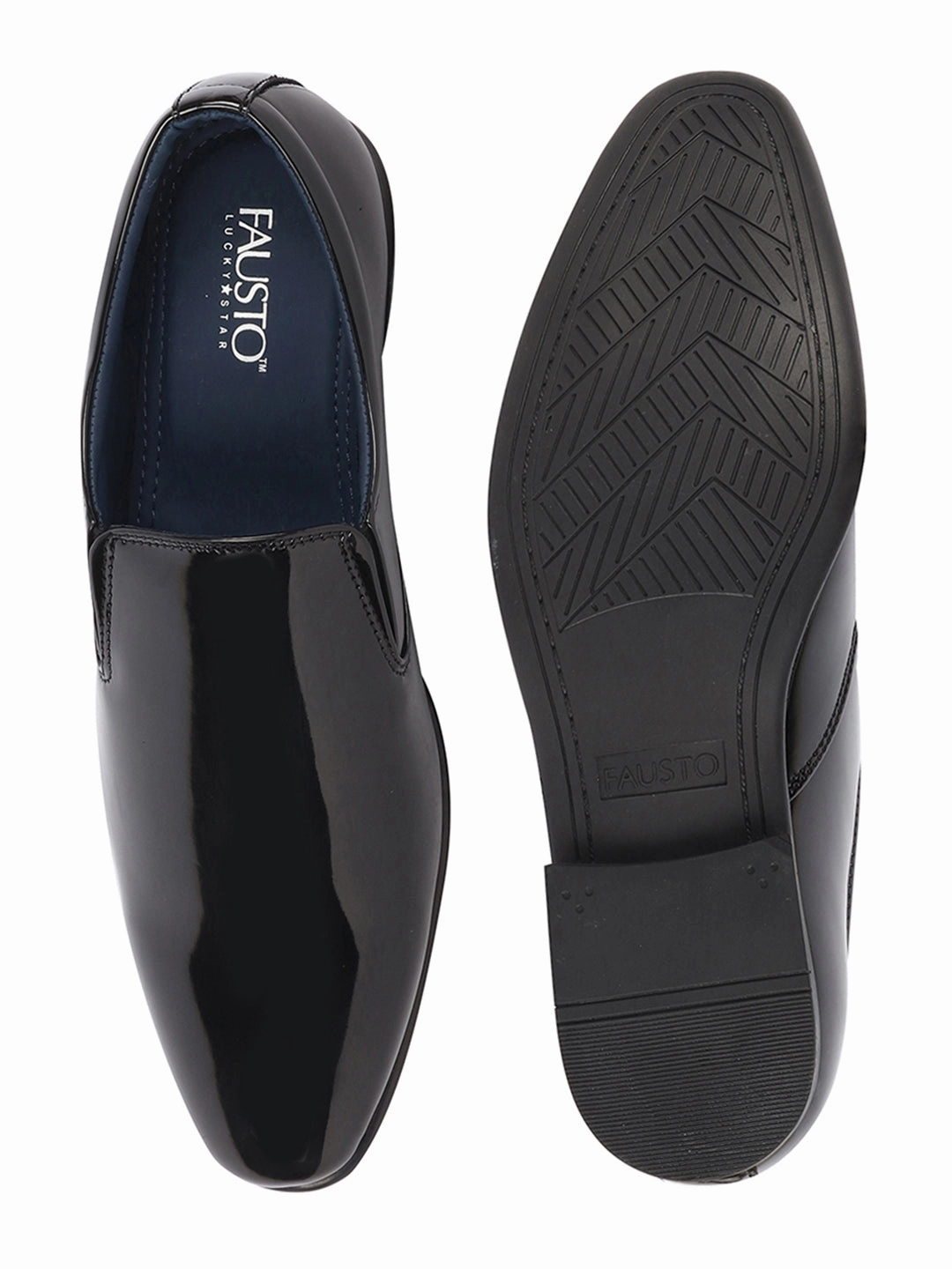 Hedgehog Fastpack Gore Tex Hiking Shoes Men Black Patent Leather Party Formal Office Slip On Shoes