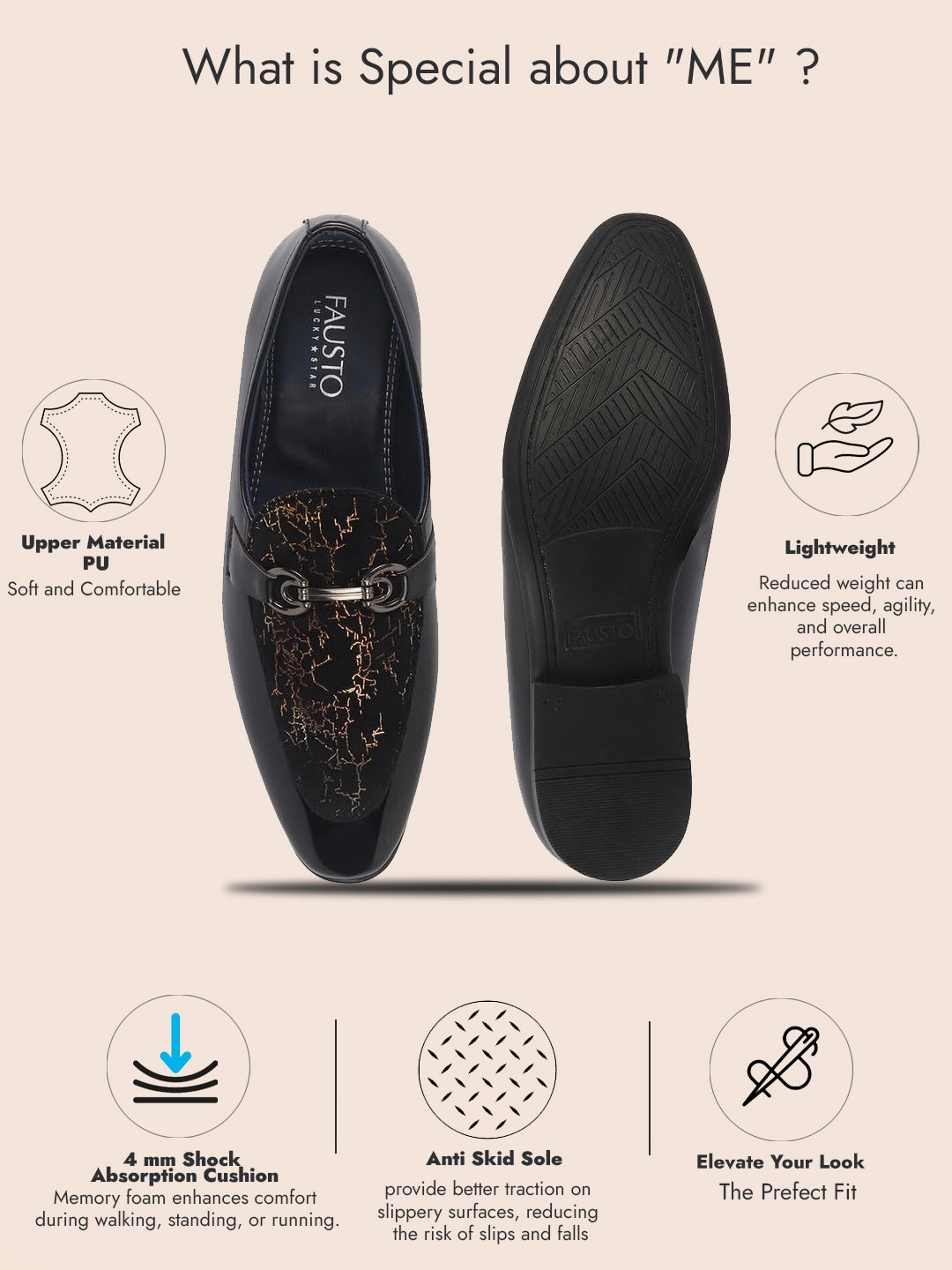 Men Black Velvet Patent Leather Horsebit Buckle Ethnic Slip On Shoes|Party Shoe|Office Shoe|Anti Skid Sole Shoe Business Casual