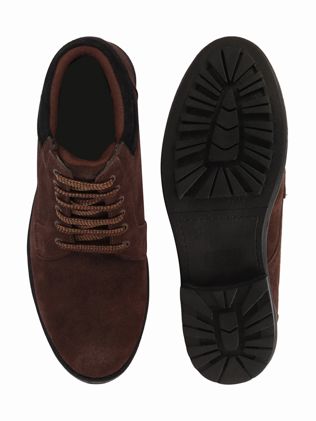 Goro Hiking Shoes Men Brown Suede Leather Chukka High Ankle Boot For Biking|Hiking|Trekking