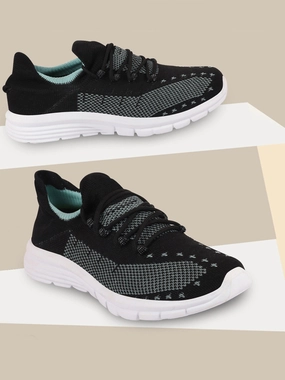 Beginner Badminton Shoes Men L.Green Sport & Outdoor Lace Up Running Shoes