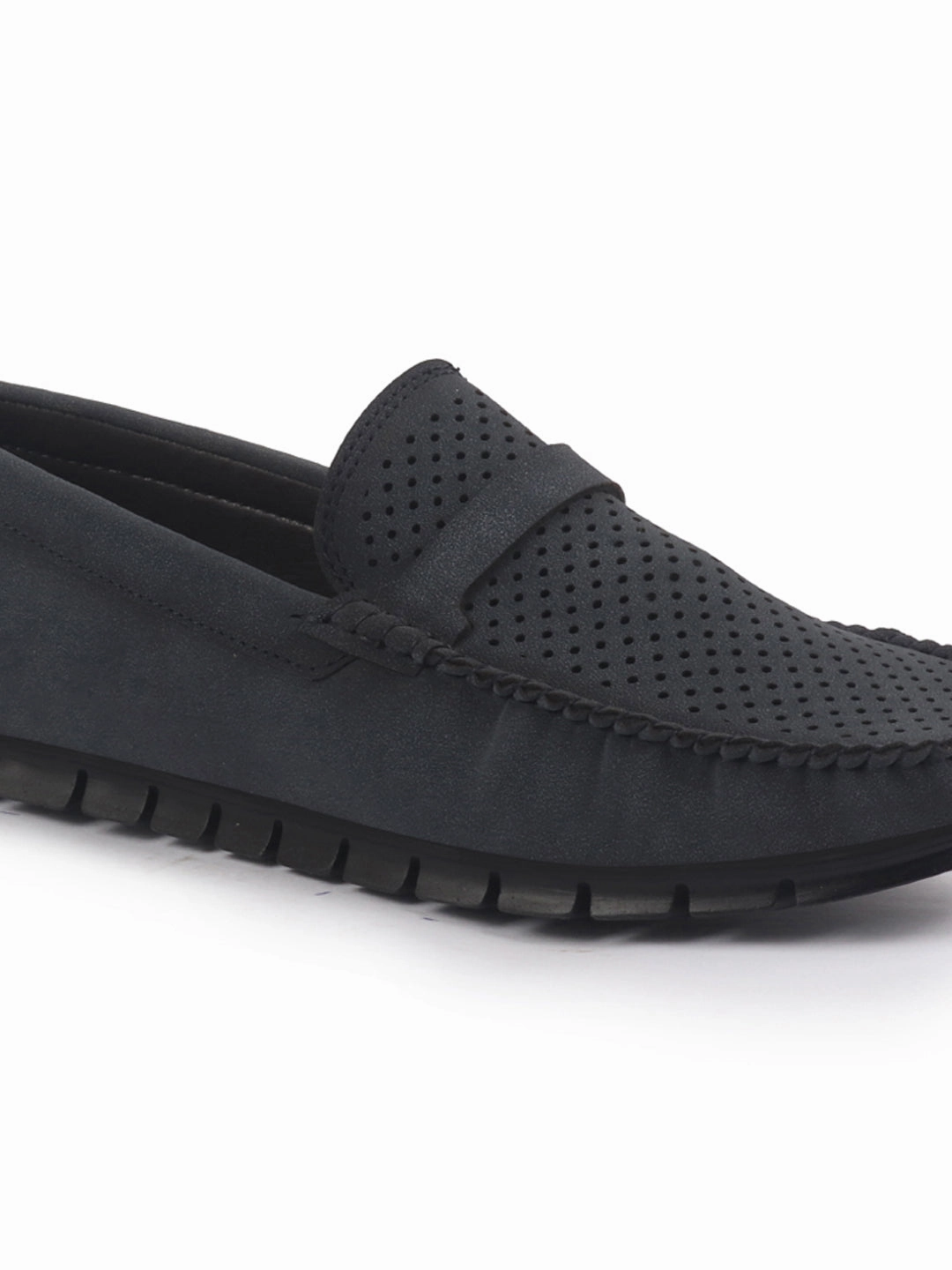 Superga Casual Shoes Men Laser Cut Suede Slip-On Shoe Driving Loafers Breathable Shoe with Memory Cushioned Insole All Day Long Comfortable