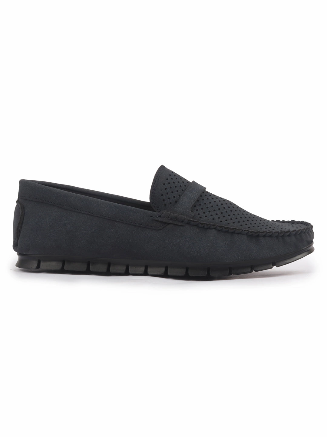 Men Laser Cut Suede Slip-On Shoe Driving Loafers Breathable Shoe with Memory Cushioned Insole All Day Long Comfortable Casual Shoes Foot Locker