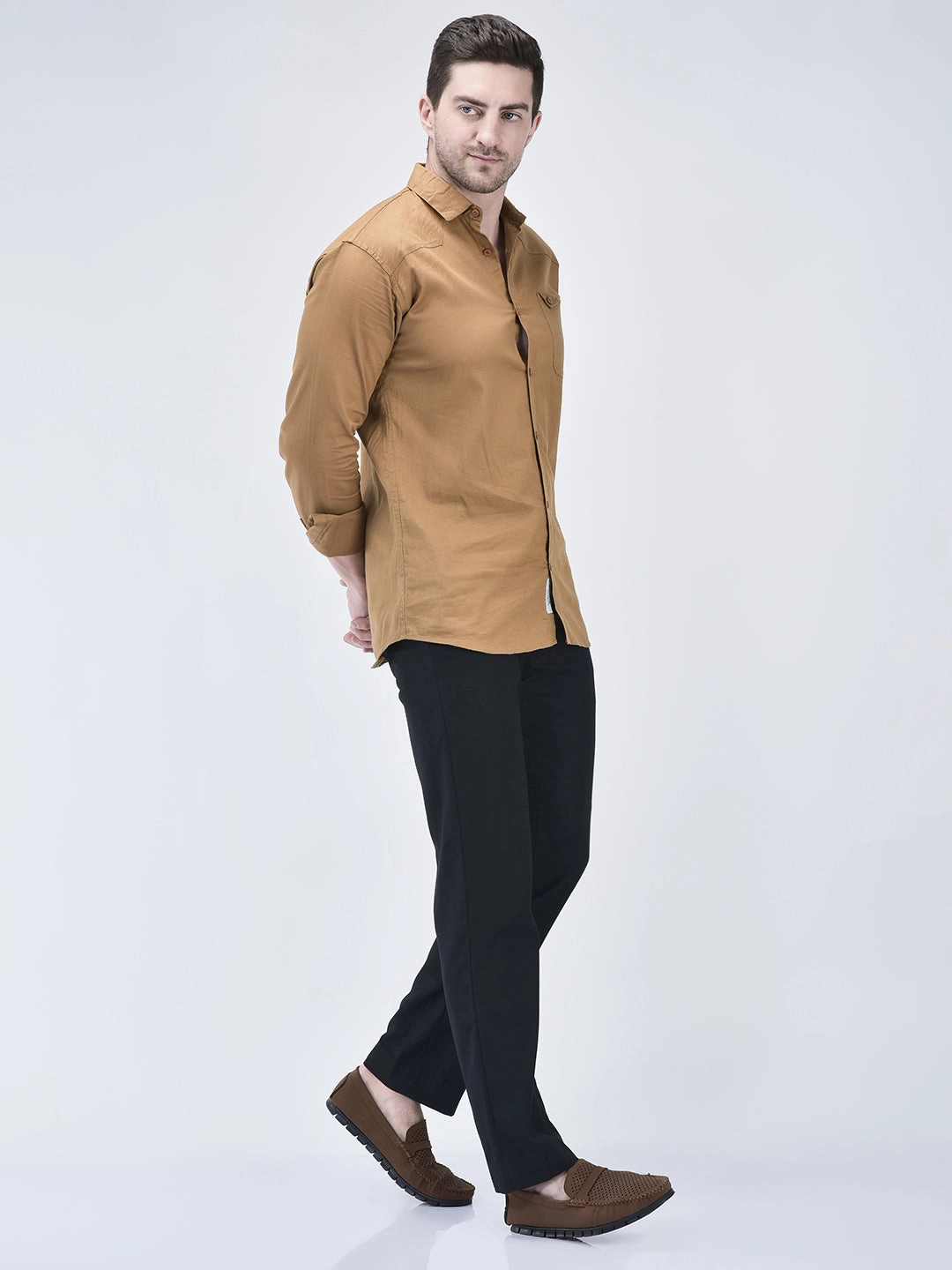 Men Laser Cut Suede Slip-On Shoe Driving Loafers Breathable Shoe with Memory Cushioned Insole All Day Long Comfortable Sport And Casual Shoes