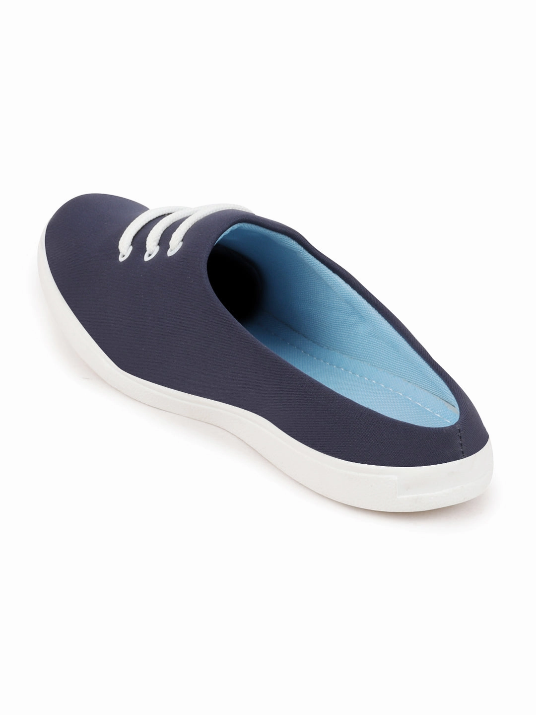 Best Casual Training Shoes Men Navy Blue Casual Canvas Slip-On Shoes