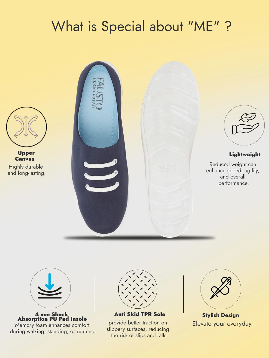 Boss Casual Shoes Men Navy Blue Casual Canvas Slip-On Shoes