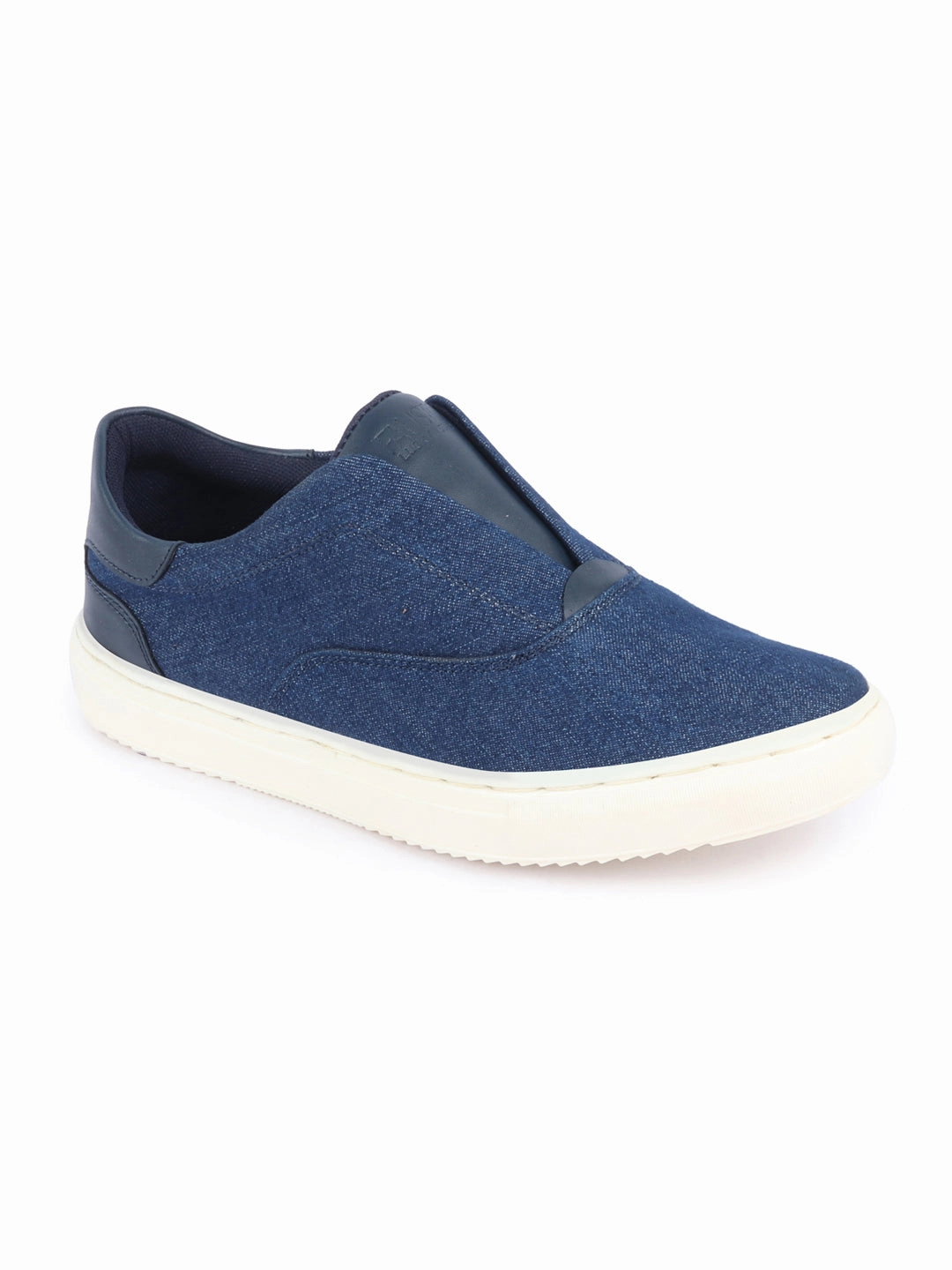 Men Navy Blue Classic Upper Denim Comfort No Touch Slip On Canvas Sneakers Shoes X Lamelo Ball Lafrancé Casual Shoes