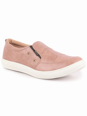 Men Rodiyo Dual Eyelet Detail Slip-On Casual Loafers Rubber Sole | Lightweight Walking Shoes Men's Casual Shoes