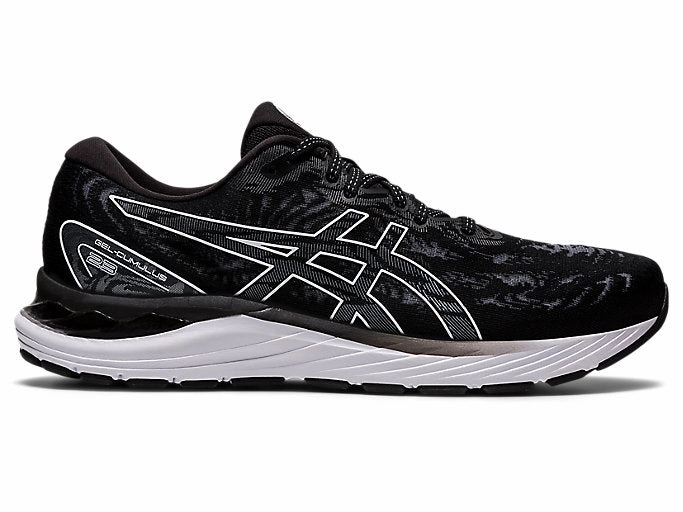 Asics Running Shoes Kinsei Men's Asics Gel-Cumulus 23, Black/White, 10.5 4E Extra Wide