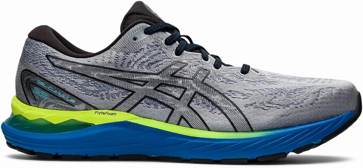Men's Asics Gel-Cumulus 23, Sheet Rock/Black, 13 D Medium Asics Shoes Gel Excite 10