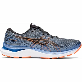 Asics Running Shoe Models Men's Asics GEL-Cumulus 24, Black/Shocking Orange, 9 2E Wide