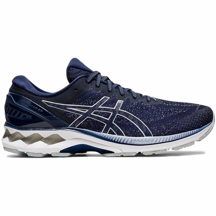 Men's Asics Gel-Kayano 27, Peacoat/Piedmont Grey, 9 D Medium Asics Trail Scout Running Shoes