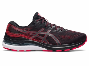 Asics Running Shoes Gel Nimbus 26 Men's Asics Gel-Kayano 28, Black/Electric Red, 13 D Medium