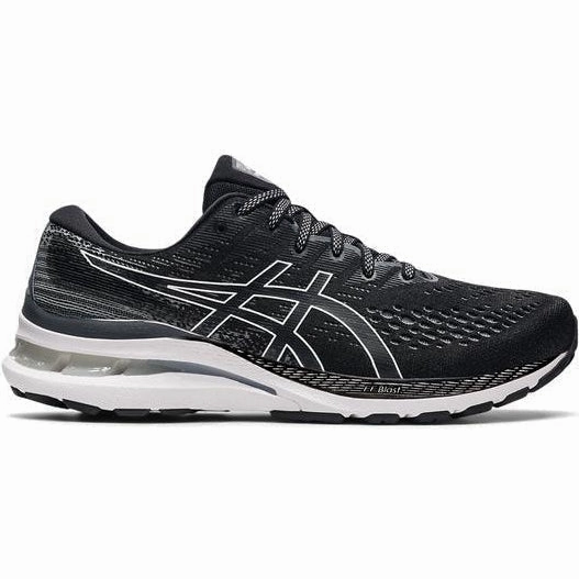 Men's Asics GEL-Kayano 28, Black/White, 11.5 4E Extra Wide Best Asics Shoes Strength Training
