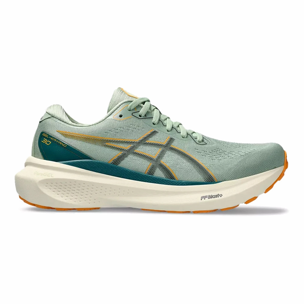 Asics Game Flytefoam Pickleball Shoes Men's Asics GEL-Kayano 30, Dark Jade/Black, 9.5 D Medium