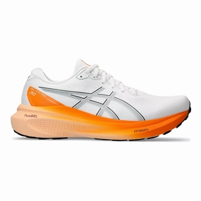 Men's Asics GEL-Kayano 30, White/Ocean Haze, 7.5 D Medium Asics Gel-excite Trail Running Shoes