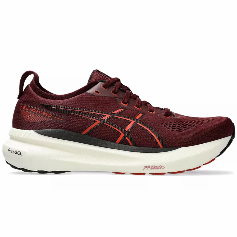 Men's Asics GEL-Kayano 31, Deep Mars/Black, 9 D Medium Asics Shoes Price