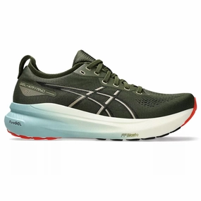 Asics Running Shoes Vintage Men's Asics Gel-Kayano 31, Smog Green/Black, 12 D Medium