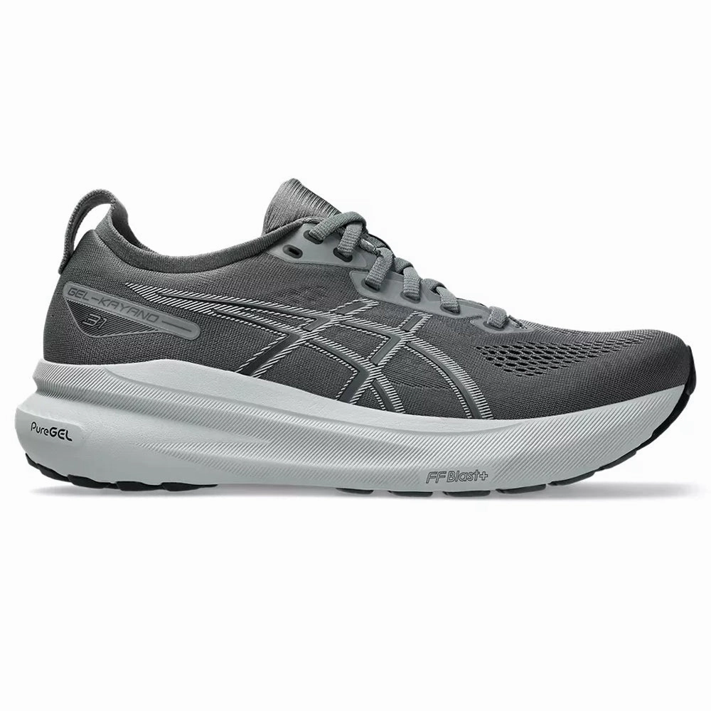 Men's Asics Gel-Kayano 31, Steel Grey/Piedmont Grey, 10.5 2E Wide Asics Shoes Good