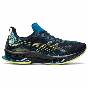 Asics Running Shoes 2017 Men's Asics Gel-Kinsei Blast, Black/Glow Yellow, 11.5 D Medium