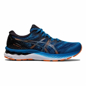 Best Asics Running Shoes 2020 Men's Asics Gel-Nimbus 23, Reborn Blue/Black, 10.5 D Medium