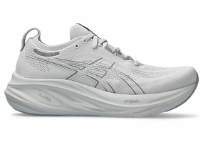 Asics Tennis Shoes Gel Challenger Men's Asics GEL-Nimbus 26, Concrete/Pure Silver, 11 D Medium