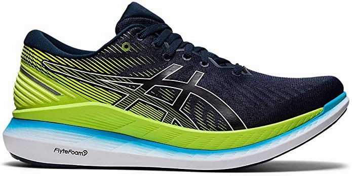 Asics Gel-tactic Volleyball Shoes Men's Asics Glideride 2, French Blue/Hazard Green, 11.5 D Medium