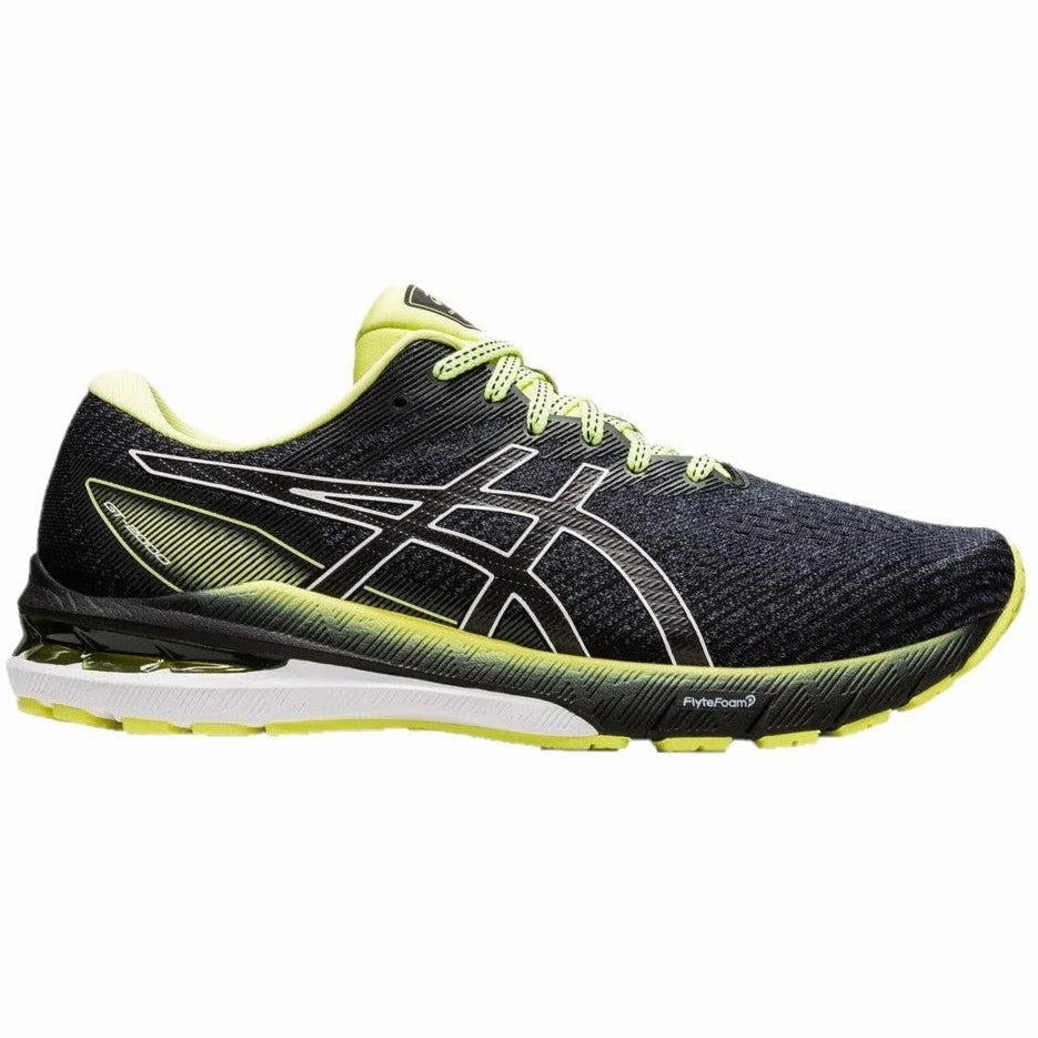 Men's Asics GT-2000 10, Glow Yellow/Black, 11.5 D Medium Asics Tennis Shoes Hong Kong