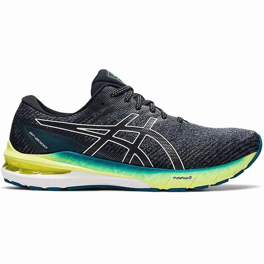 Shop Deals On Asics Gel-kayano 31 Running Shoes Men's Asics GT-2000 10, Metropolis/Graphite Grey, 8 2E Wide