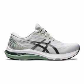 Men's Asics GT-2000 11, Light Sage/Black, 13 D Medium Asics Trail Running Shoes Waterproof