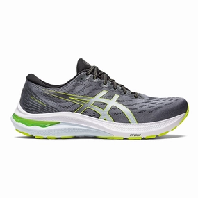Men's Asics GT-2000 11, Metropolis/Lime Zest, 10 D Medium Asics Soccer Shoe
