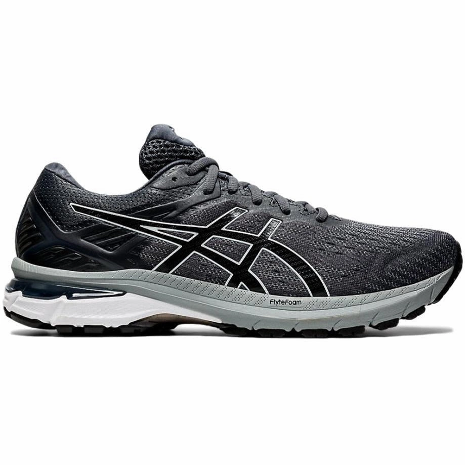 Men's Asics GT-2000 9, Carrier Grey/Black, 12.5 D Medium Asic Basketball Shoes