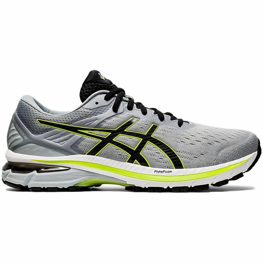 Nimbus Asics Running Shoes Men's Asics GT-2000 9, Sheet Rock/Black, 11.5 D Medium