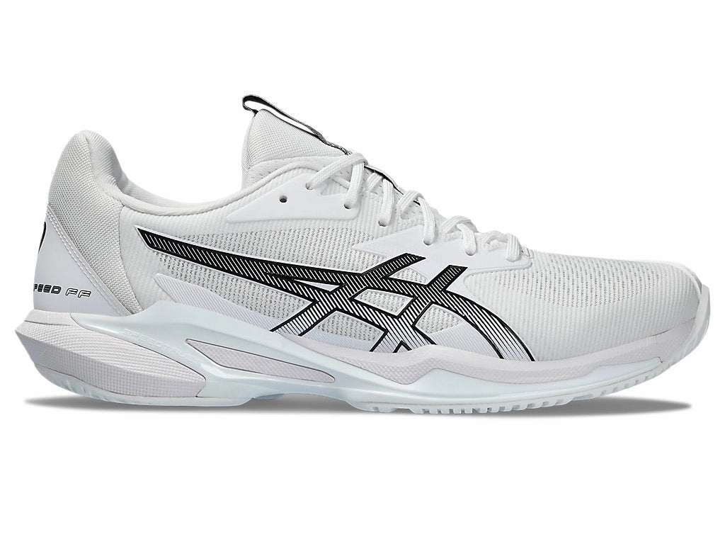 Shoes Comparable To Asics Kayano Men's Asics Solution Speed FlyteFoam 3, White/Black, 9.5 D Medium