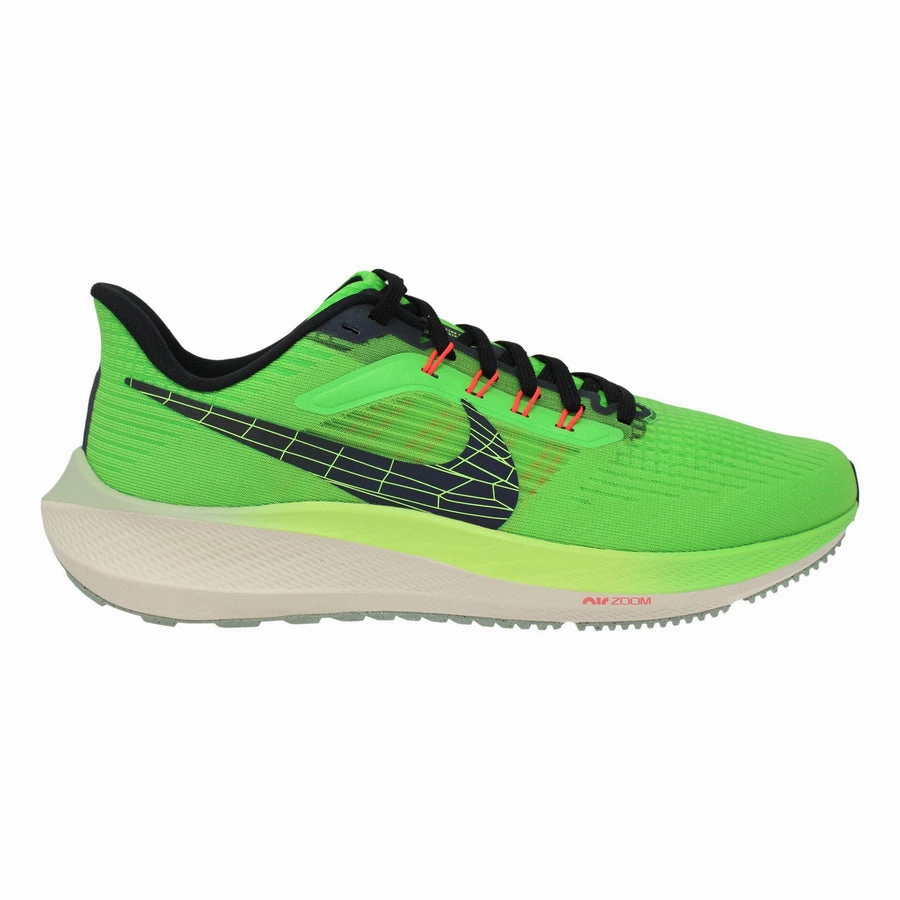 Nike Tech Shoes Men's Nike Pegasus 39, Scream Green/Black, 12.5 D Medium