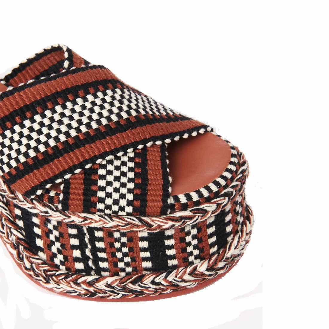 High Heels 1950s Meril High Heel Sandal, Red Sand