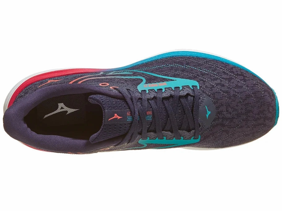 Best Running Shoes For 5k Mizuno | Wave Rider 29 | Men's | Odyssey Grey/Capri Breeze